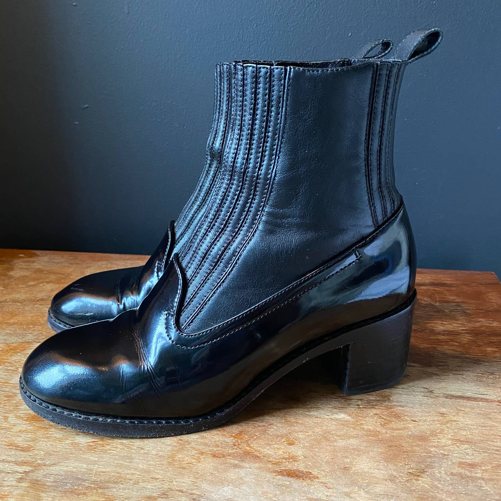 Opening Ceremony Martaa Black Booties Sz 36